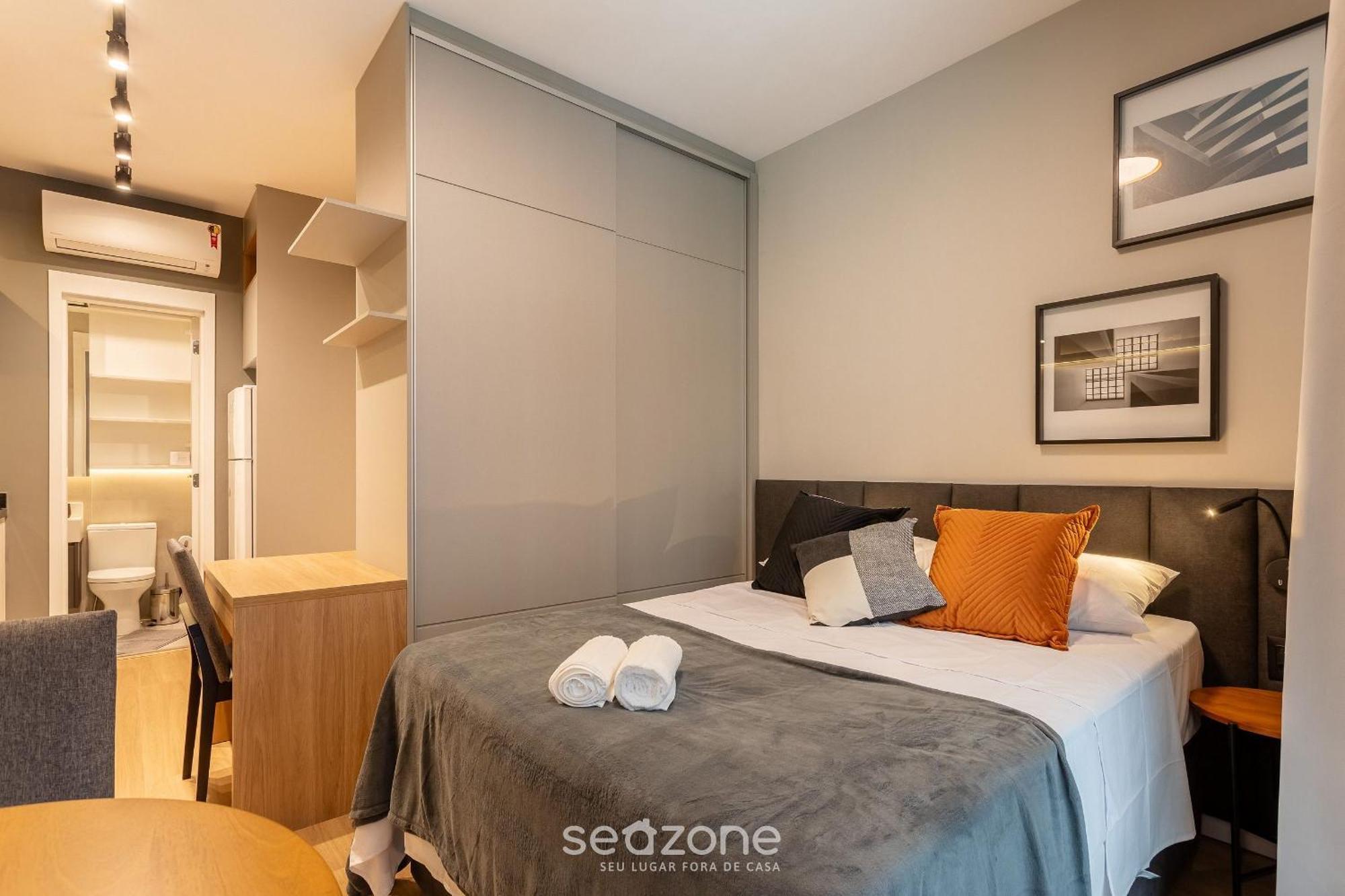 Apartamento Estudio Moderno No Cond Ecos Madalena Evm1012 São Paulo